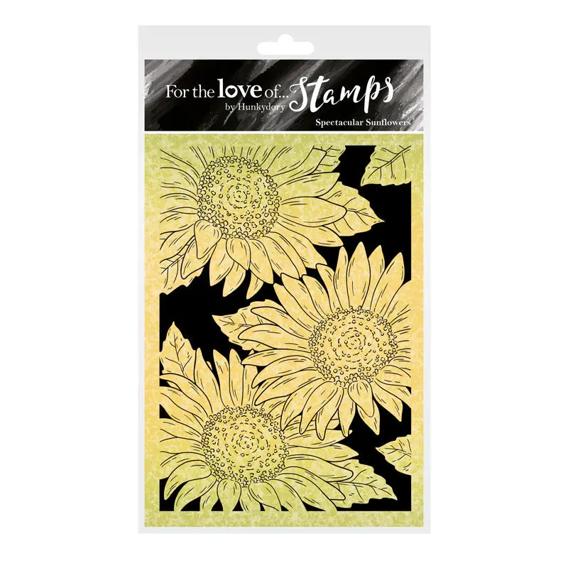 For The Love Of Stamps - Spectacular Sunflowers 1