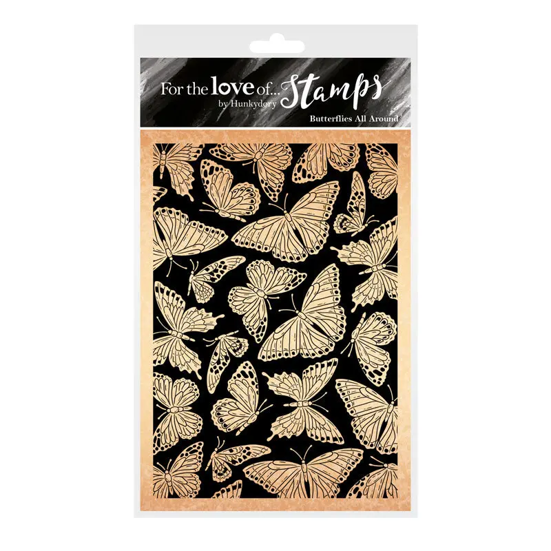 For The Love Of Stamps - Butterflies All Around 1