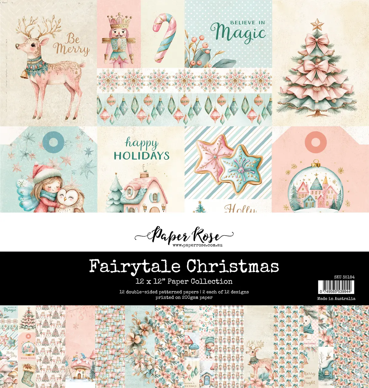 Fairytale Christmas 12X12 Paper Collection 35184 1