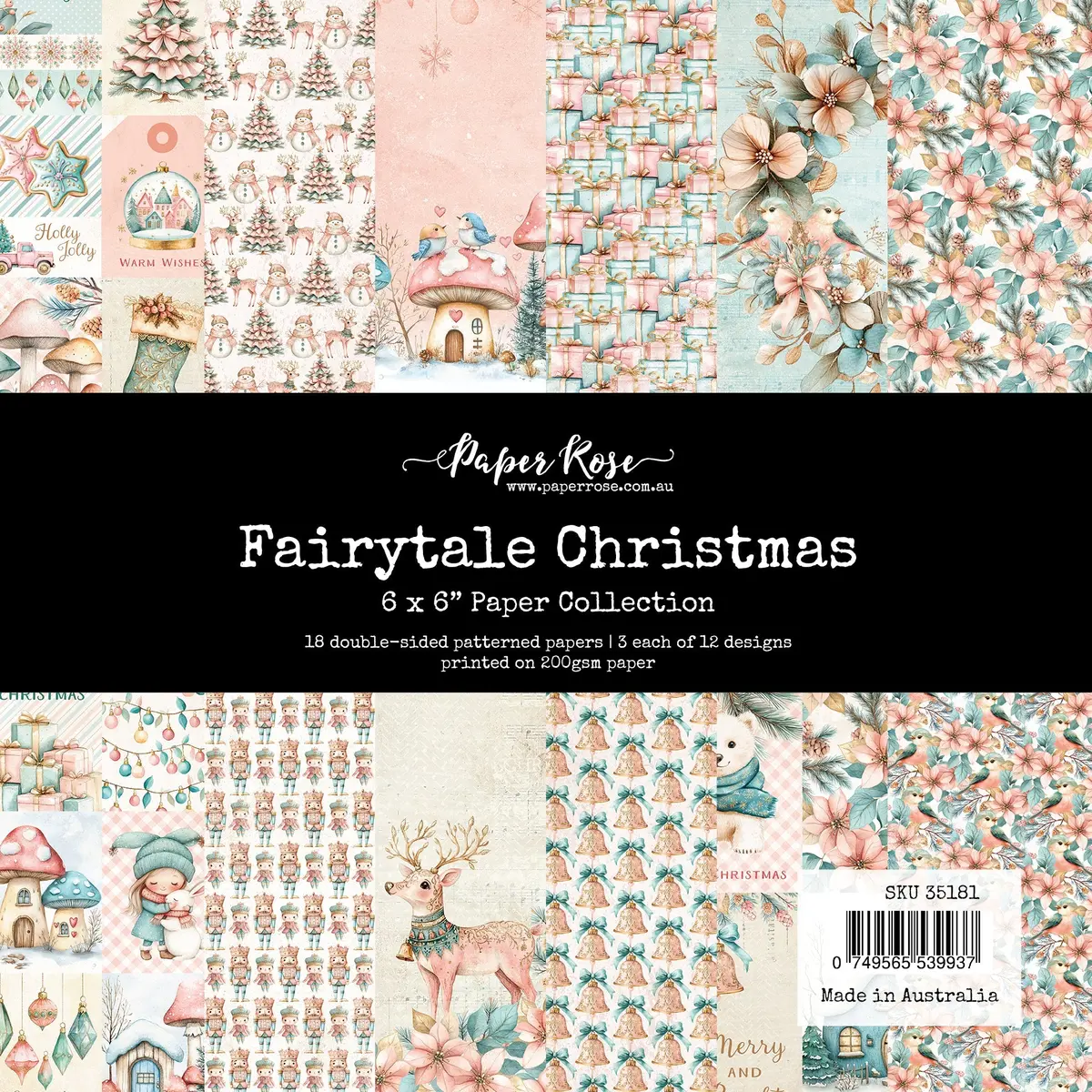 Fairytale Christmas 6X6 Paper Collection 35181 1