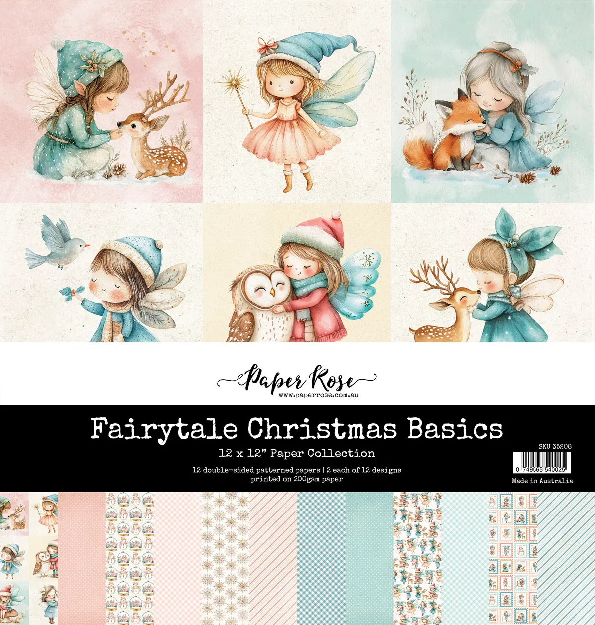 Fairytale Christmas Basics 12X12 Paper Collection 35208 1