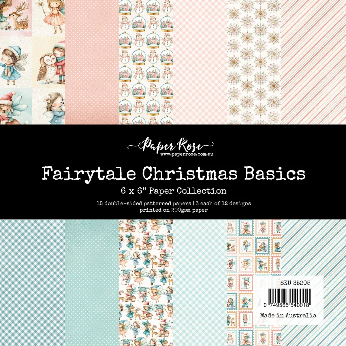 Fairytale Christmas Basics 6X6 Paper Collection 35205 1