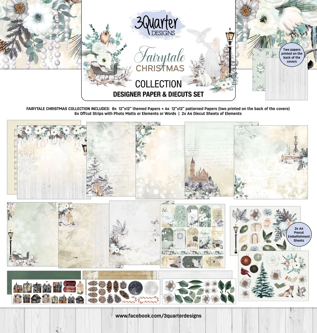 Fairytale Christmas 12X12 Collection Pack 1