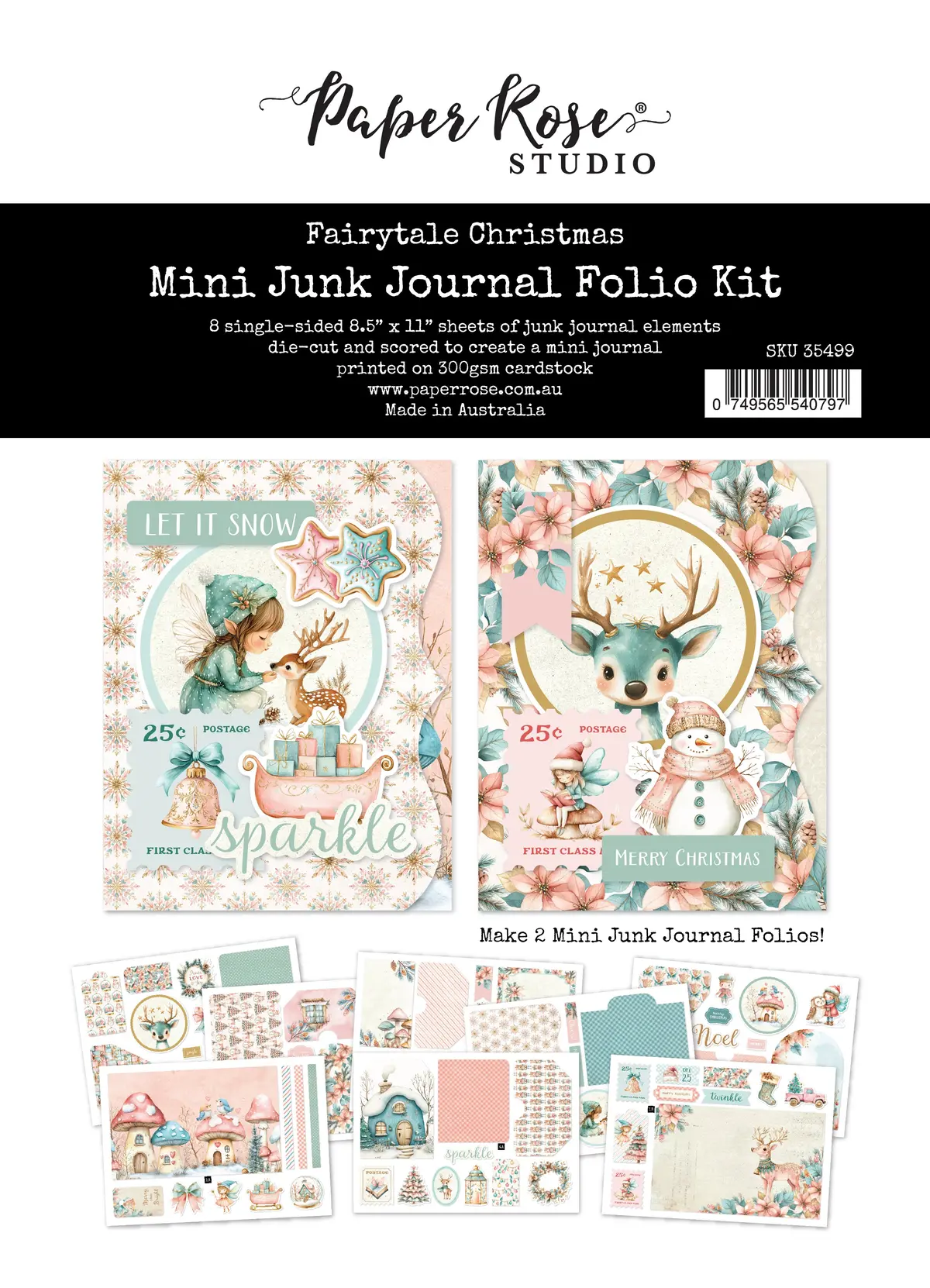 Fairytale Christmas Mini Folio Kit 35499 1