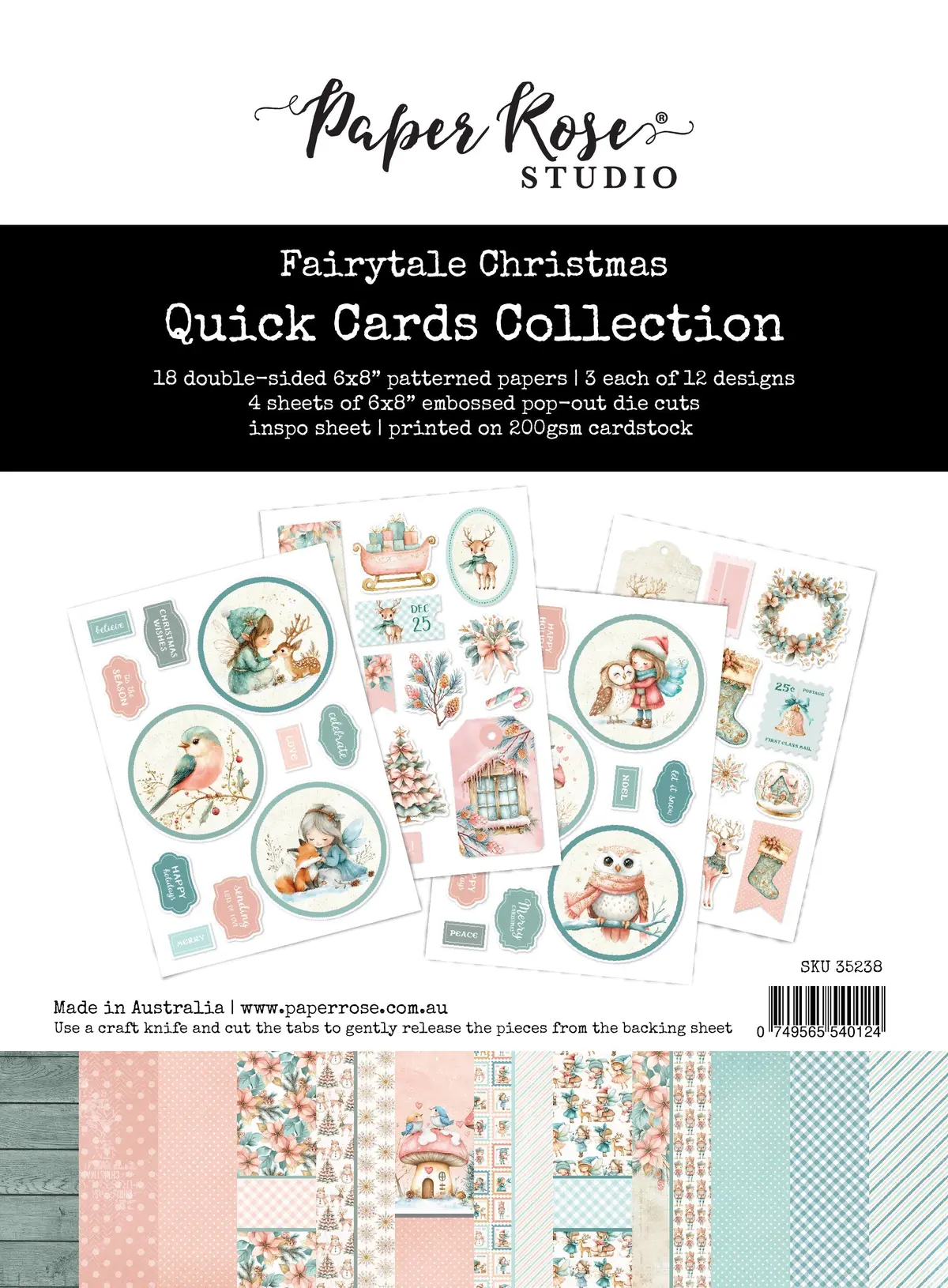 Fairytale Christmas Quick Card Collection 35238 1