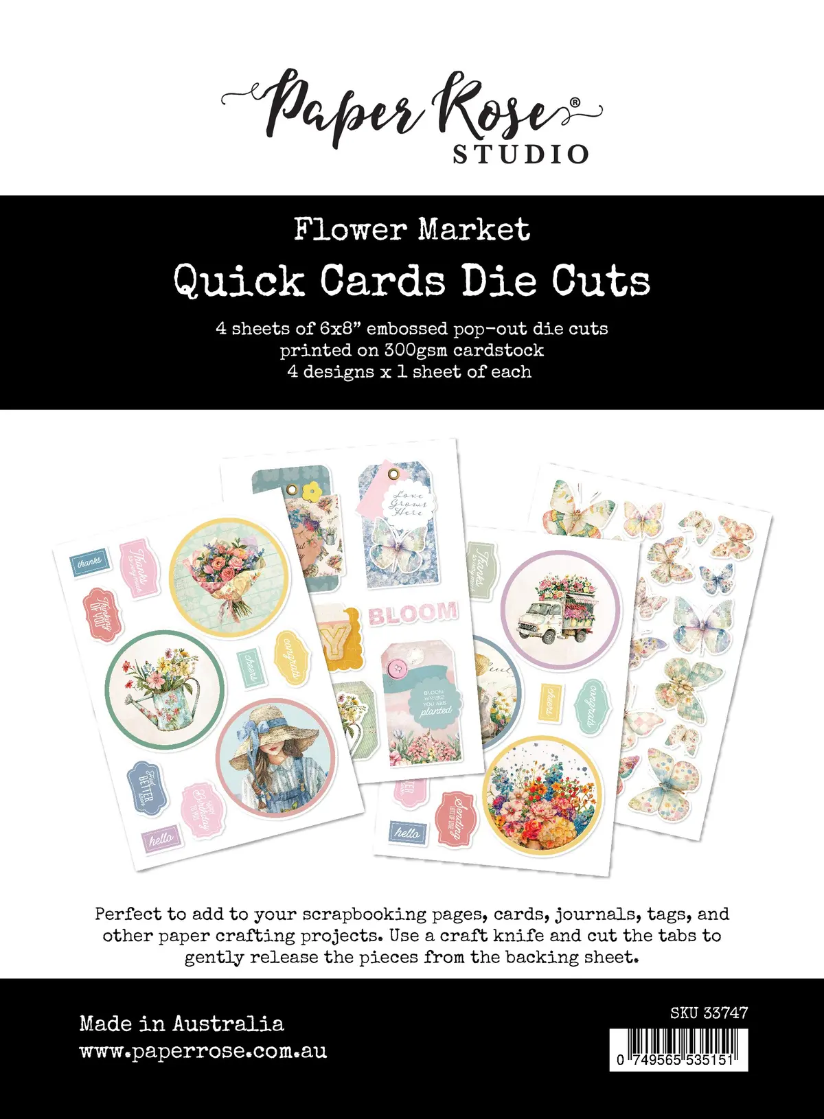 Flower Shoppe Quick Cards Die Cuts 33747 1