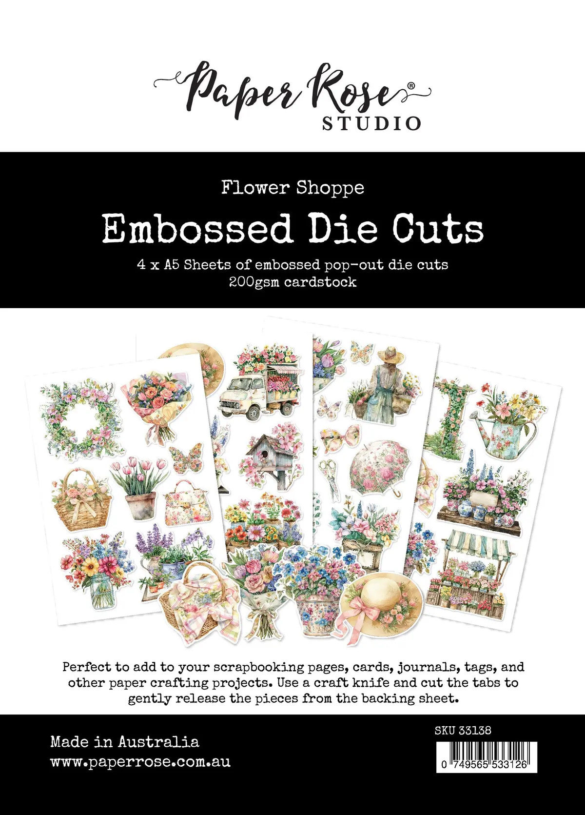 Flower Shoppe Embossed Die Cuts 33138 1