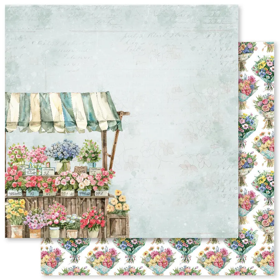 Flower Shoppe E 12X12 Paper (12Pc Bulk Pack) 33249 1