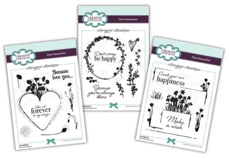 Flower Frame Stamps Bundle 1