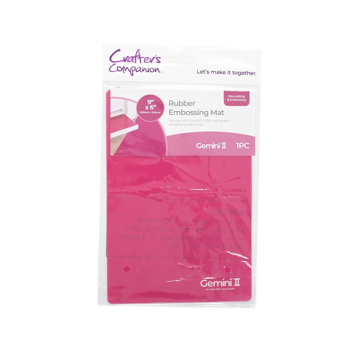 Gemini Ii Accessories - 9X6 Rubber Embossing Mat 1
