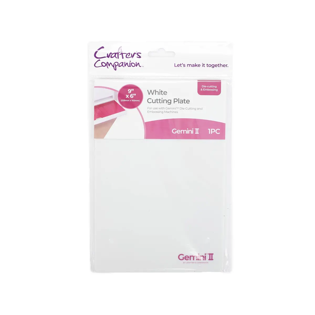 Gemini Ii Accessories - 9X6 White Cutting Plate 1