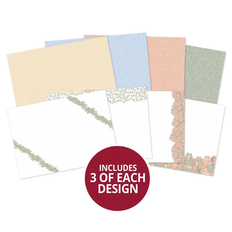 Golden Oldies - Festive Fun Luxury Card Inserts 1
