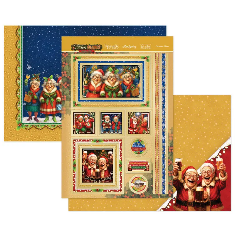 Christmas Cheer Luxury Topper Set 1