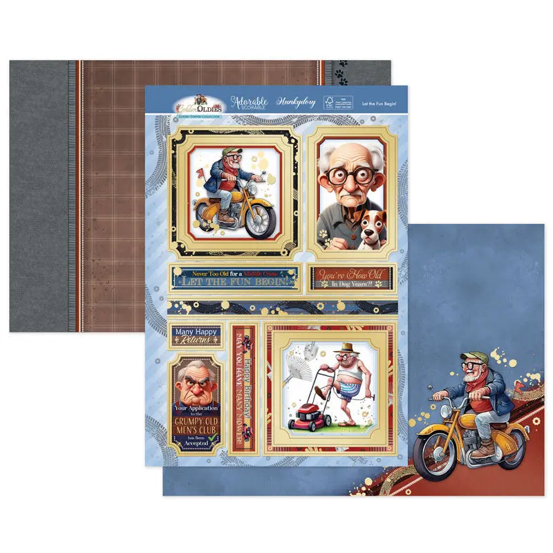Let The Fun Begin Luxury Topper Set 1