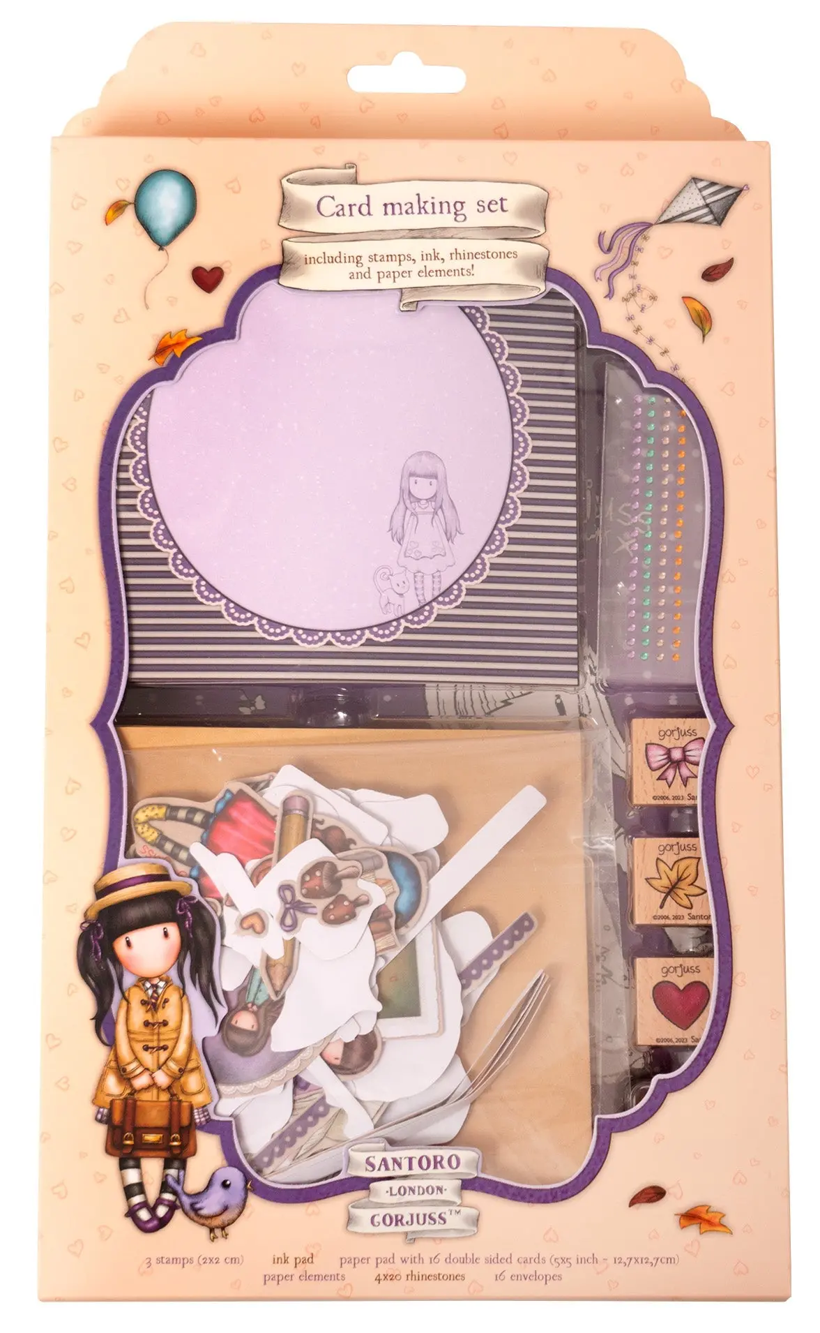 Gor Craft Set Card Making Set Essentials 190X300x30mm 8 Pc Nr.01 1