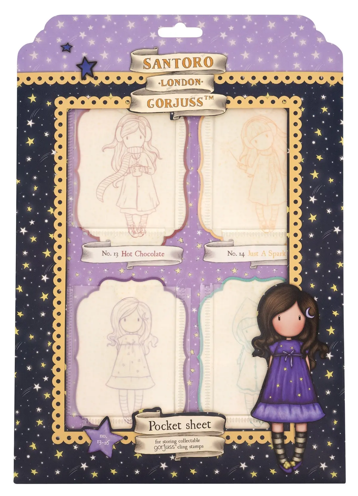 San Storage Sheet No. 13-16 Gorjuss Essentials 205X297x4mm 1 Pc Nr.04 1