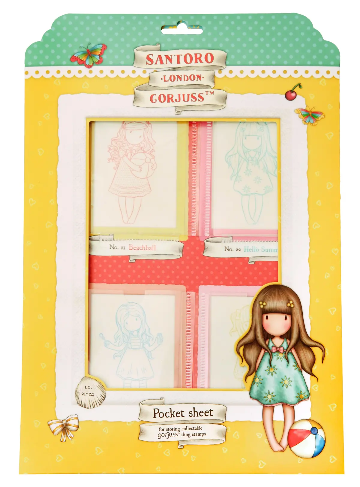 San Storage Sheet No. 21-24 Gorjuss Essentials 1 Pc 1