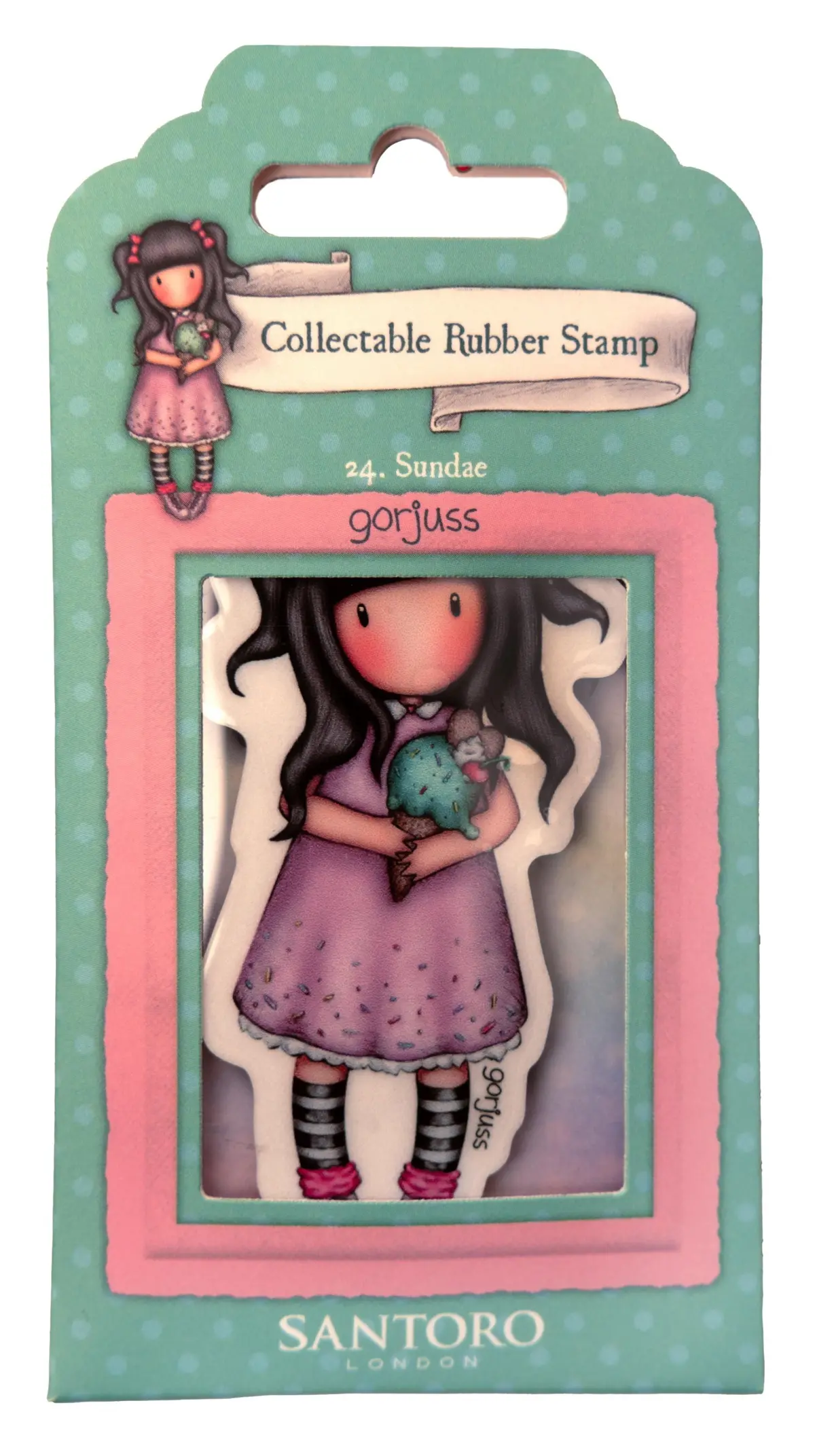 San Cling Stamp Sundae Gorjuss Essentials 1 Pc 1