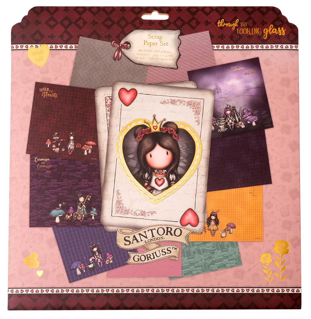 Gor Paper Set 5X2 Double-Sided Designs Wonderland 304.8X304.8X3mm 10 Sh Nr.23 1