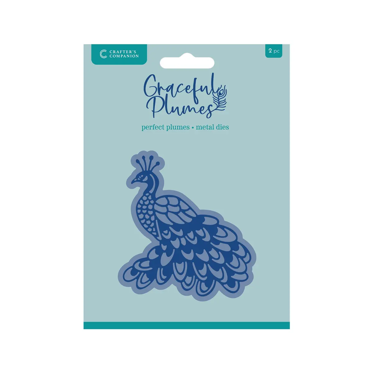 Graceful Plumes Metal Die - Perfect Plumes 1