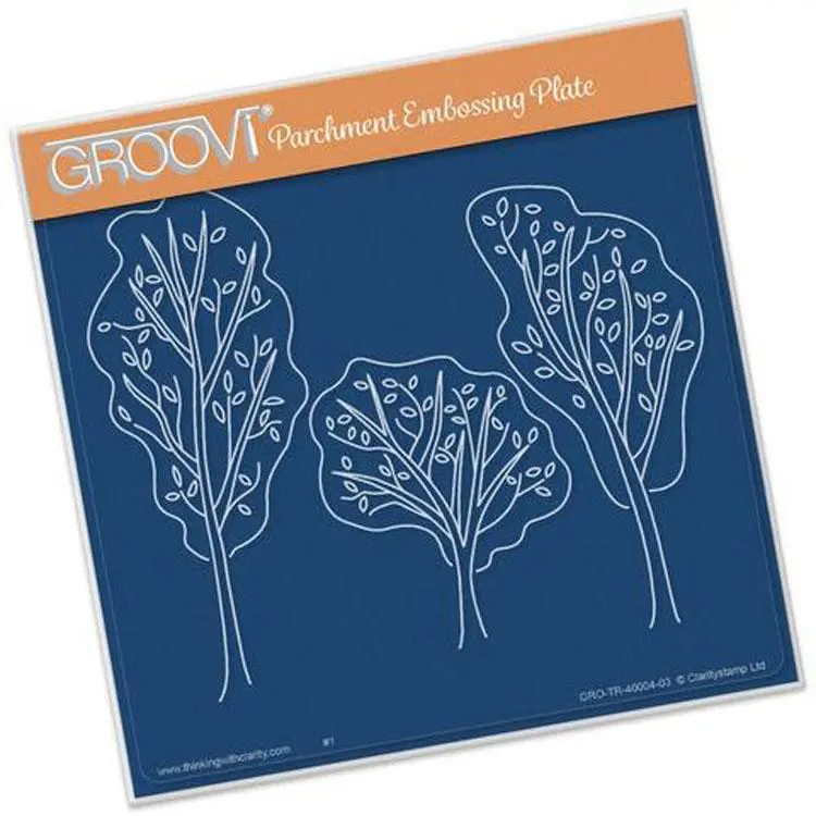 Trees (From The Starter Kit) A5 Square Plate 1