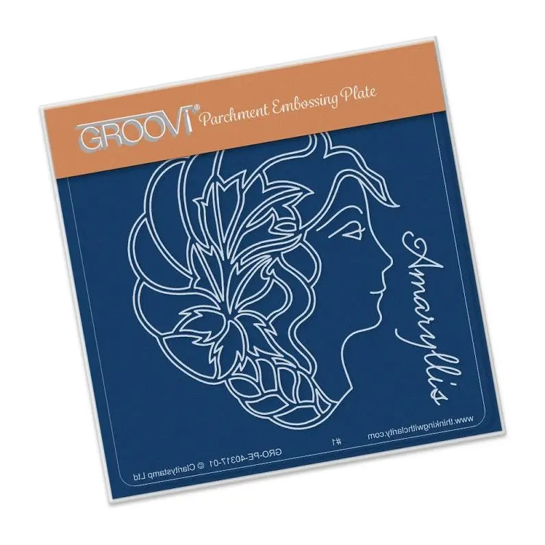 Groovi Amaryllis Cameo A6 Plate 1
