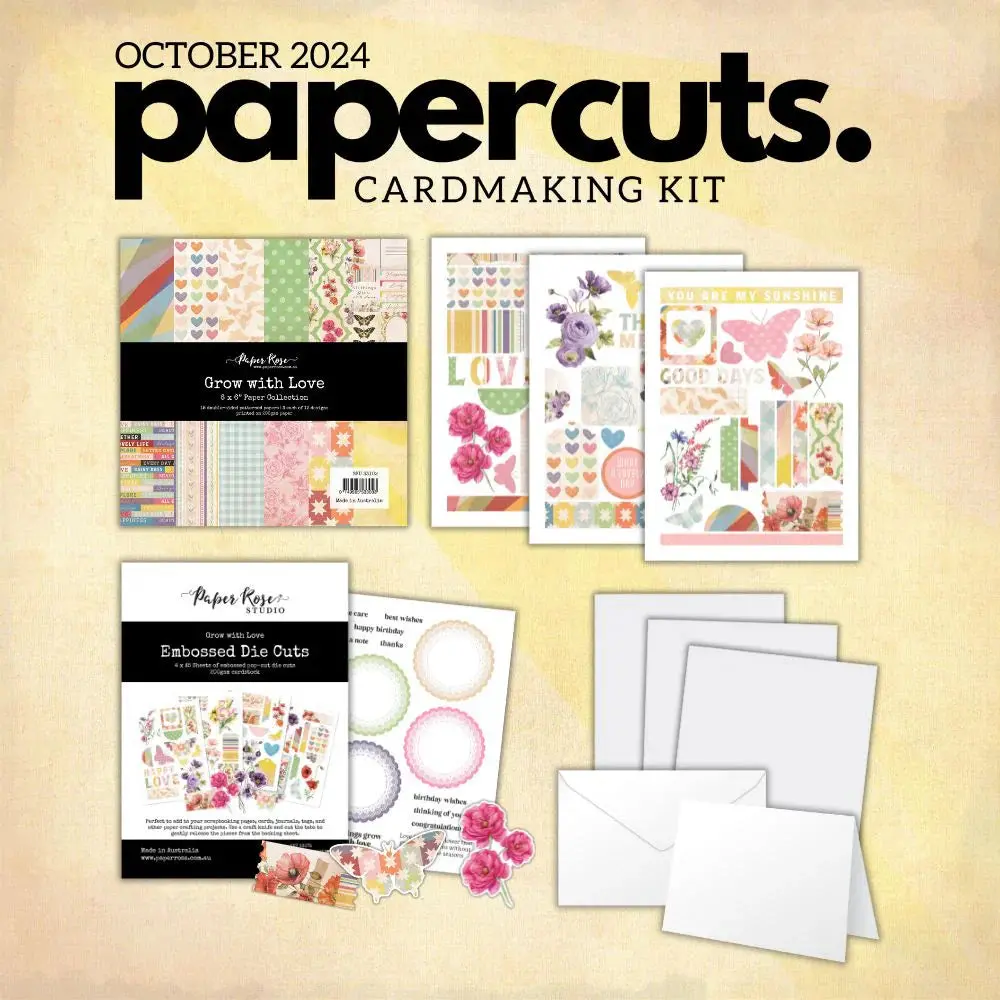 Papercuts Cardmaking Kit - October 2024 1