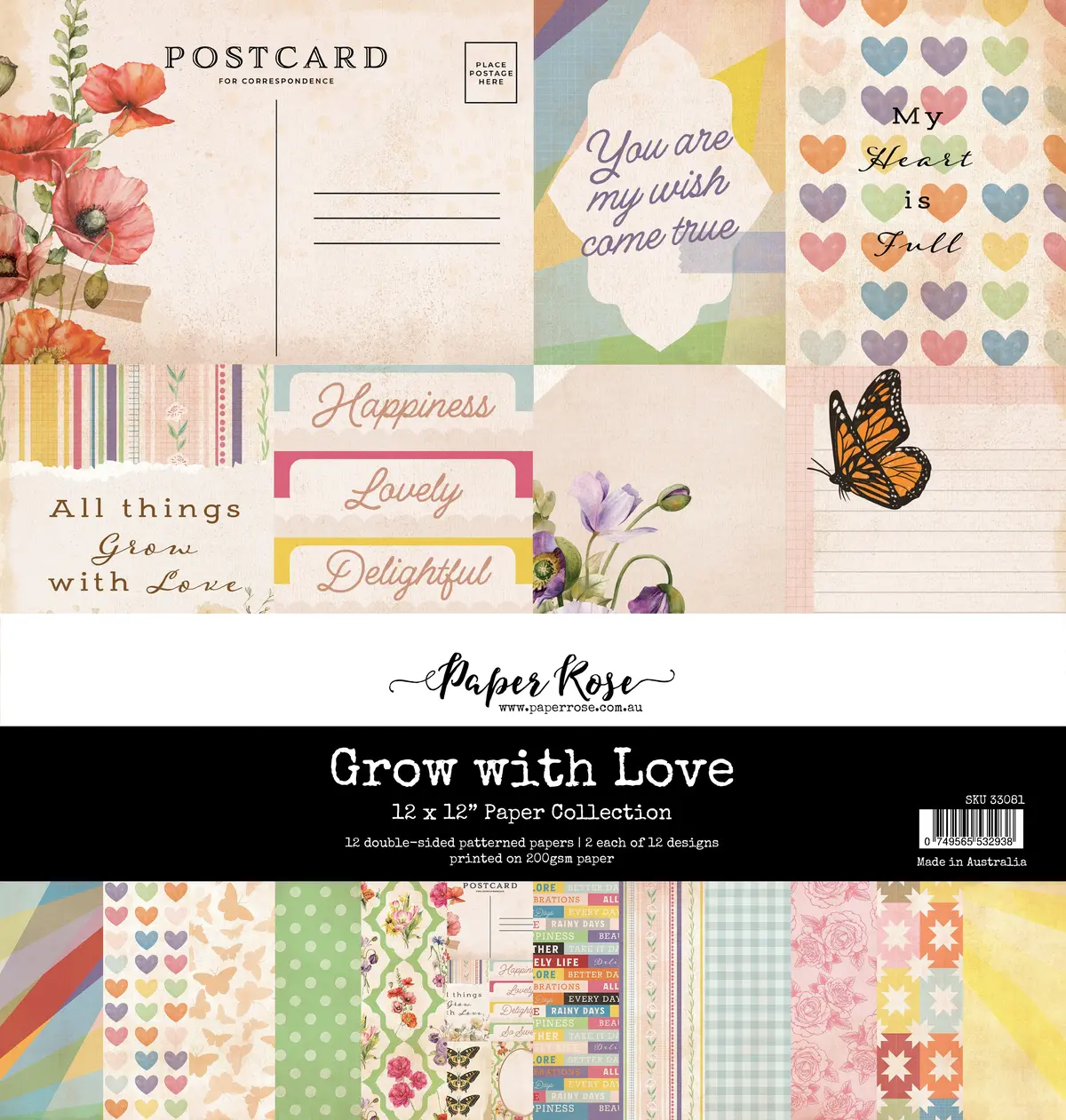 Grow With Love 12X12 Paper Collection 33081 1