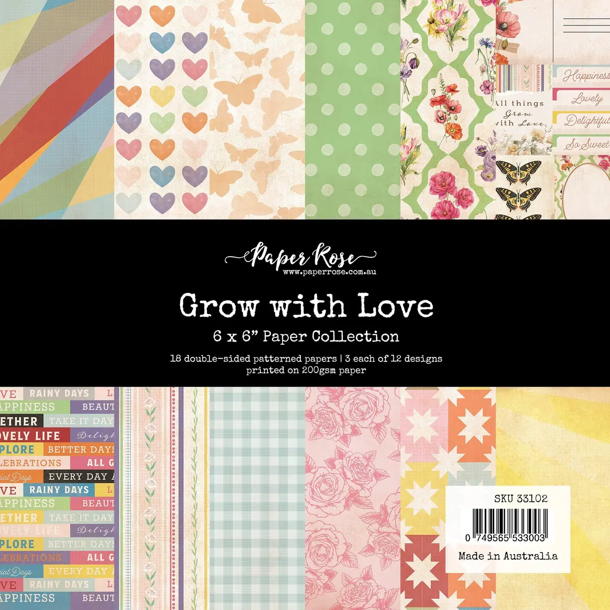 Grow With Love 6X6 Paper Collection 33102 1
