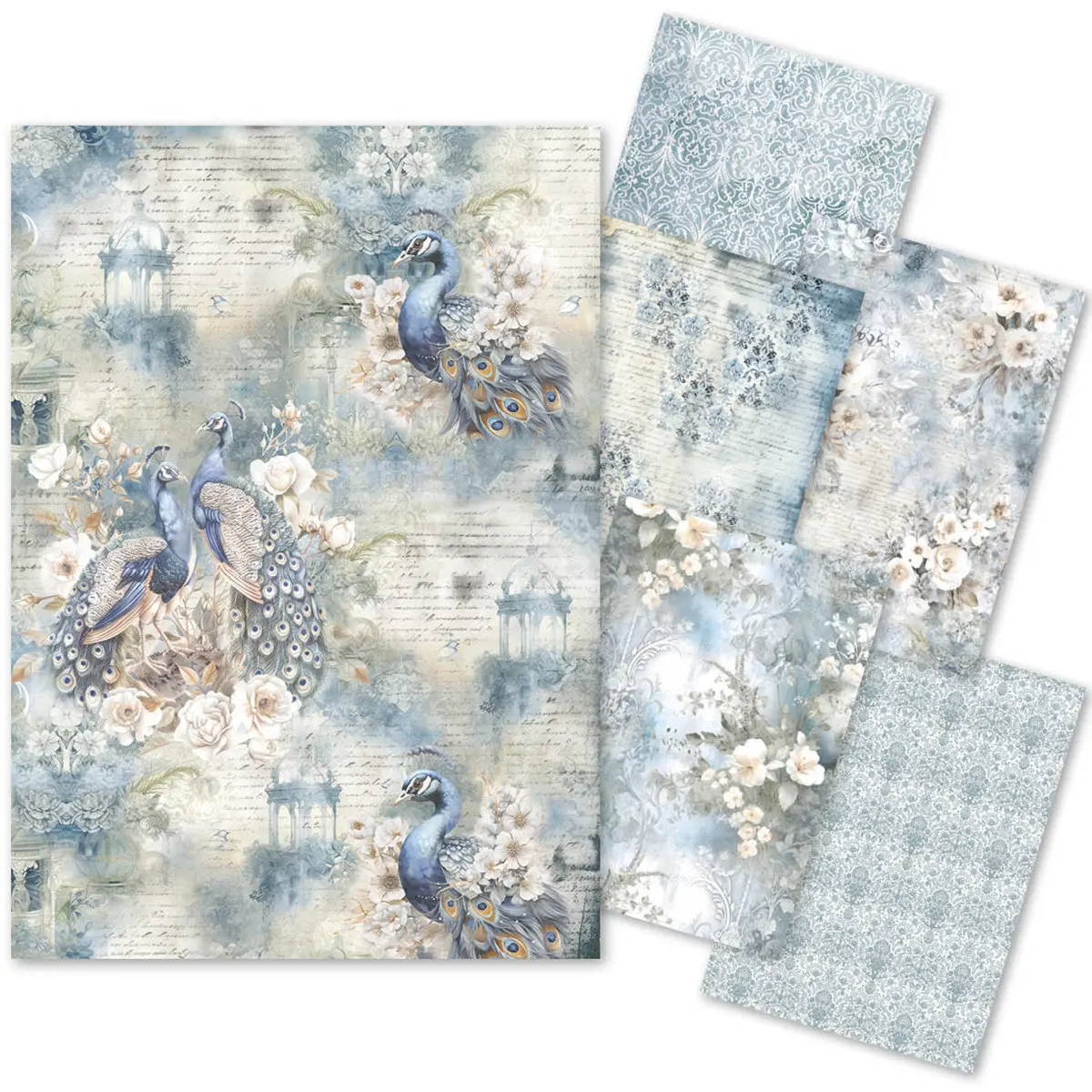 Tissue Paper A4 6/Pkg Reverie 1