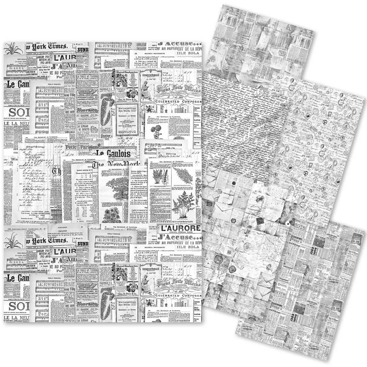 Tissue Paper A4 6/Pkg Storybook 1