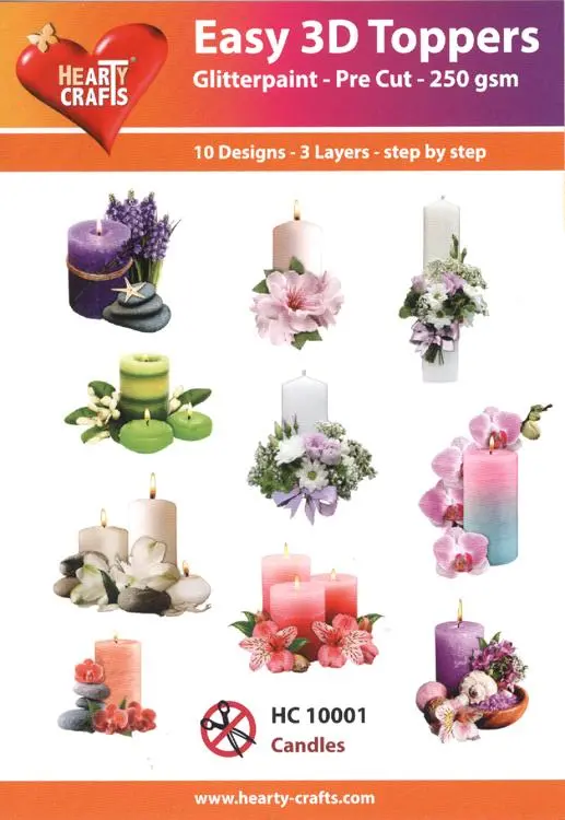 Easy 3D - Candles 1