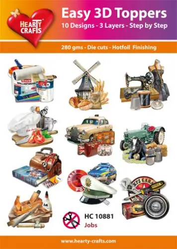 Easy 3D Toppers - Jobs/Careers 1