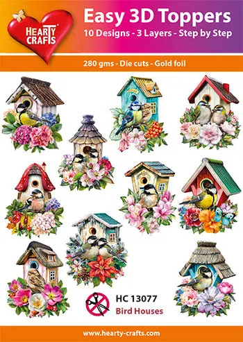 Easy 3D - Toppers Bird Houses 1