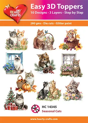 Easy 3D - Toppers Seasonal Cat 1