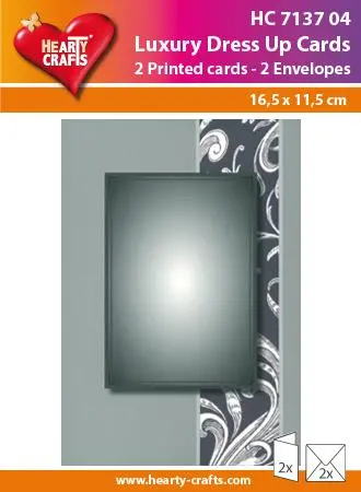 Luxury Dress Up Cards - Grey 1