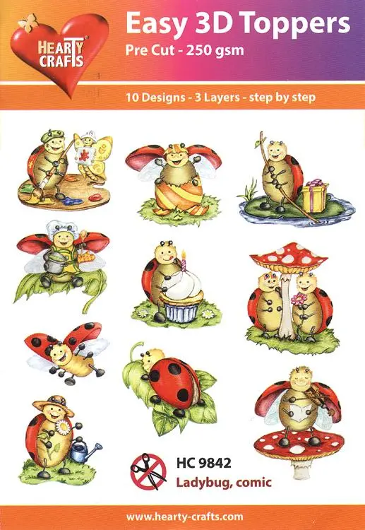 Easy 3D -Ladybug-Comic 1