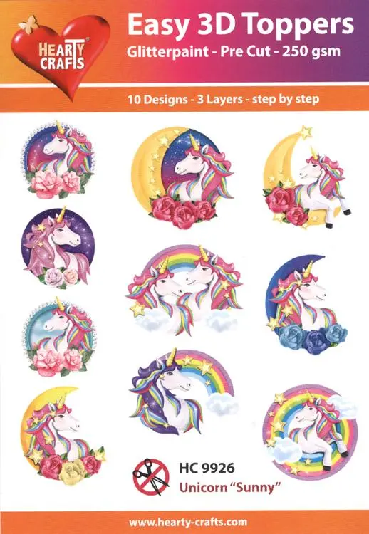 Easy 3D - Unicorn "Sunny" 1
