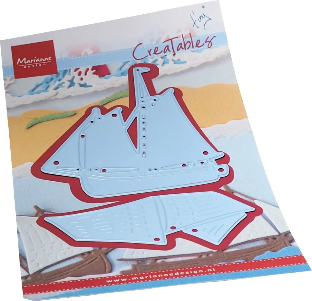 Marianne Design Creatables Die - Tiny's Sailboat 1
