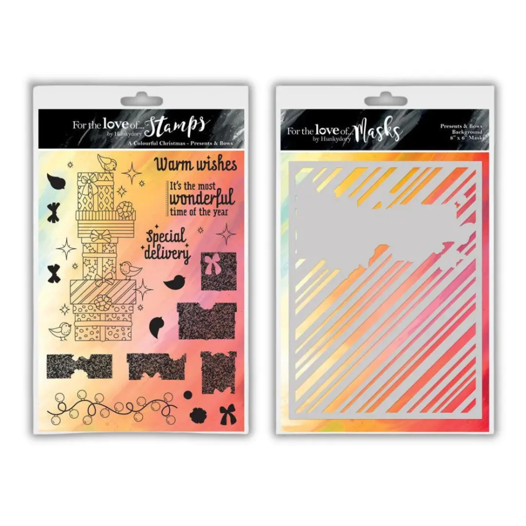 Presents & Bows Stamp & Stencil Set 1