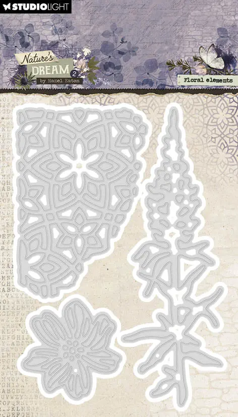 He Cutting Die Floral Elements Nature's Dream 2 - 3 Pc 1