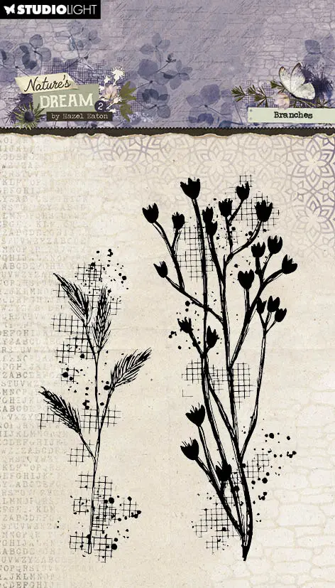 He Clear Stamp Branches Nature's Dream 2 - 1 Pc 1