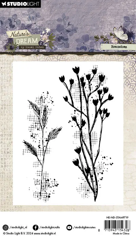 He Clear Stamp Branches Nature's Dream 2 - 1 Pc 2