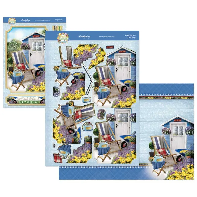 Hello Spring Deco-Large Set - A Relaxing Day 1
