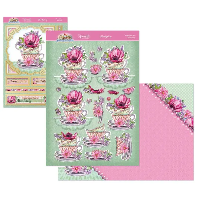 Spring Is Here Deco-Large Set - A Tea-Riffic Day 1
