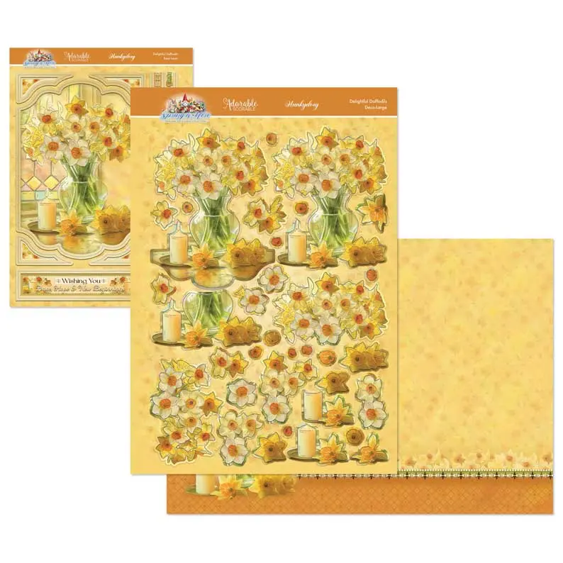 Spring Is Here Deco-Large Set - Delightful Daffodils 1