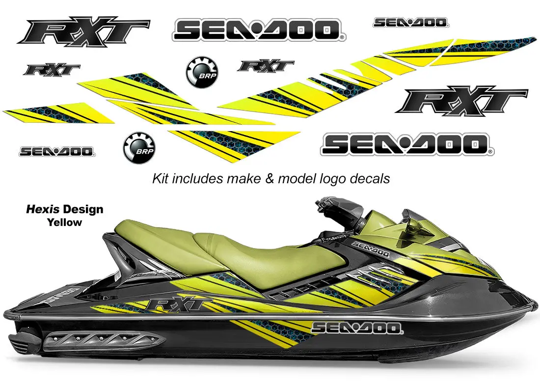 Sea Doo Rxt Accent Graphics (2005-2009) - Hexis 1