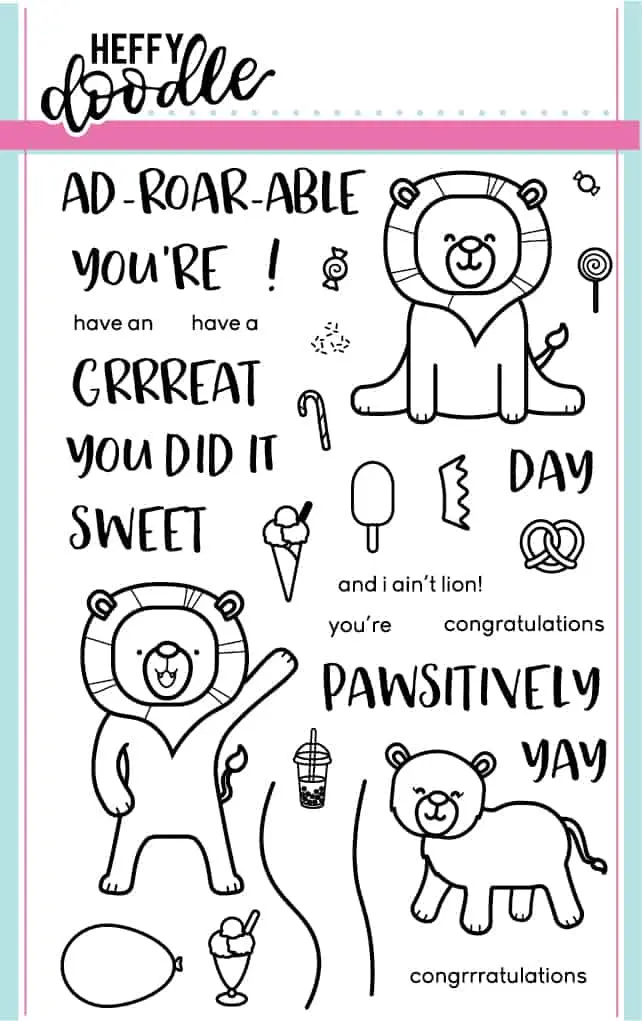 Ad-Roar-Able Lions Stamps 1