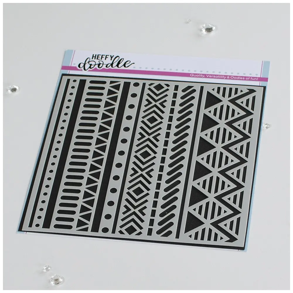 Fiesta Time Stencil 1