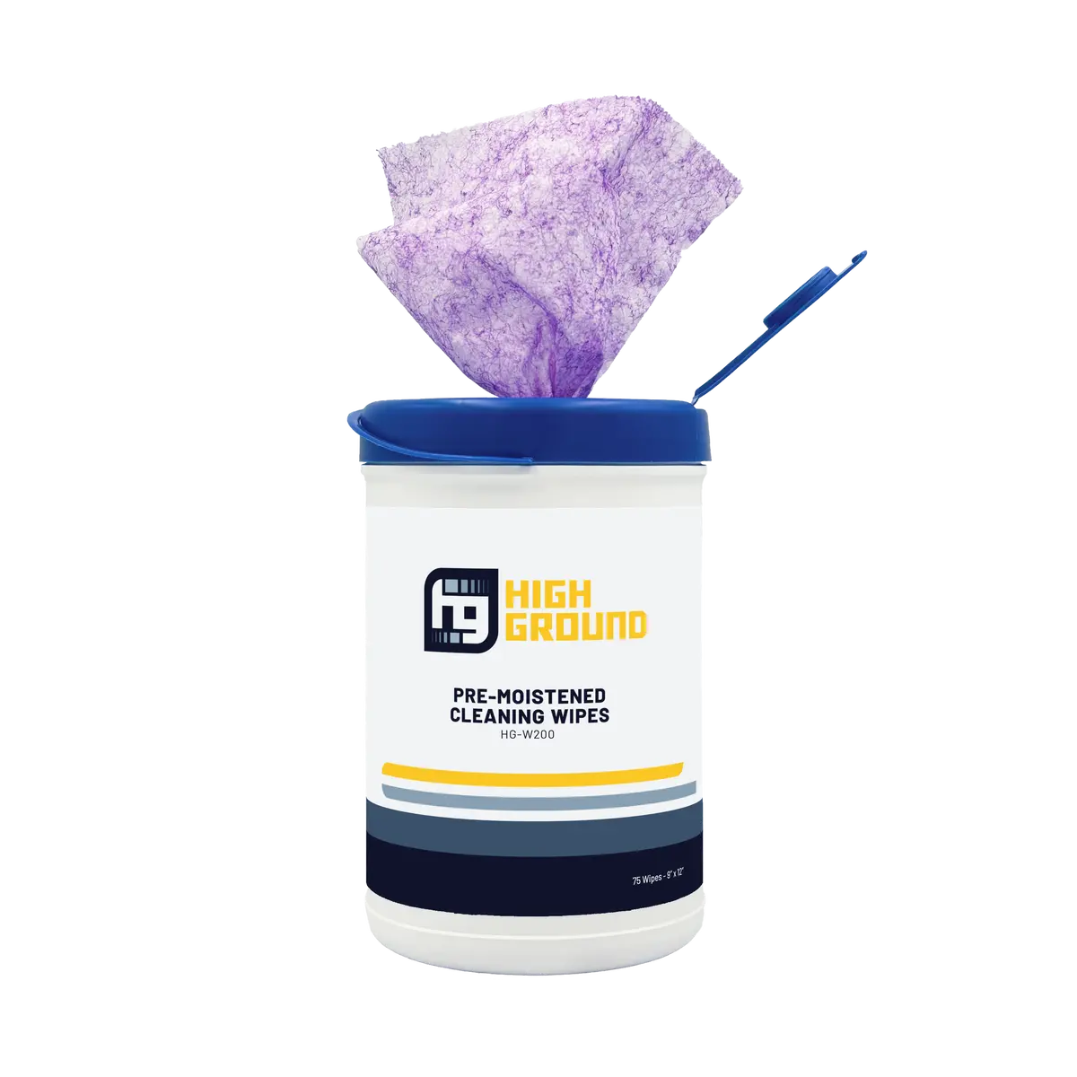 High Ground Premoistened Wipes 75Ct 1